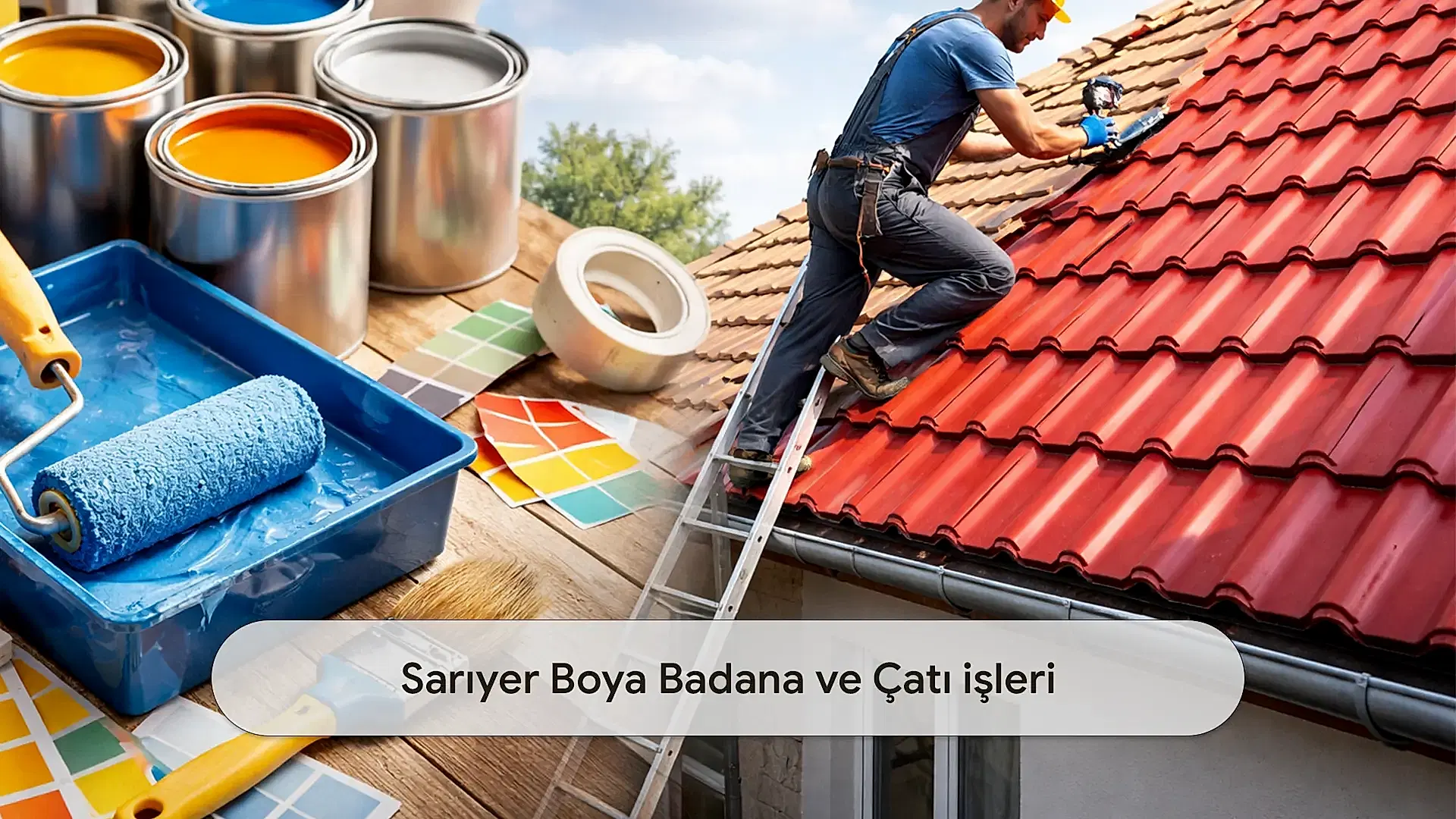 Sarıyer Boya Badana ve Çatı işleri Kapak